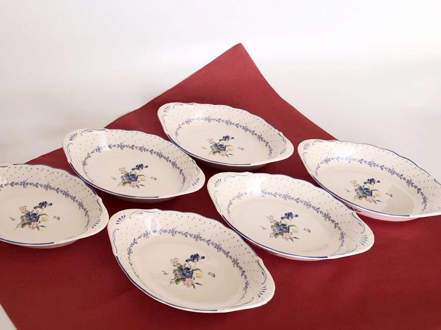NIKKO ニッコー グラタン皿 6枚セット 昭和レトロ 洋食器 日本製 中古