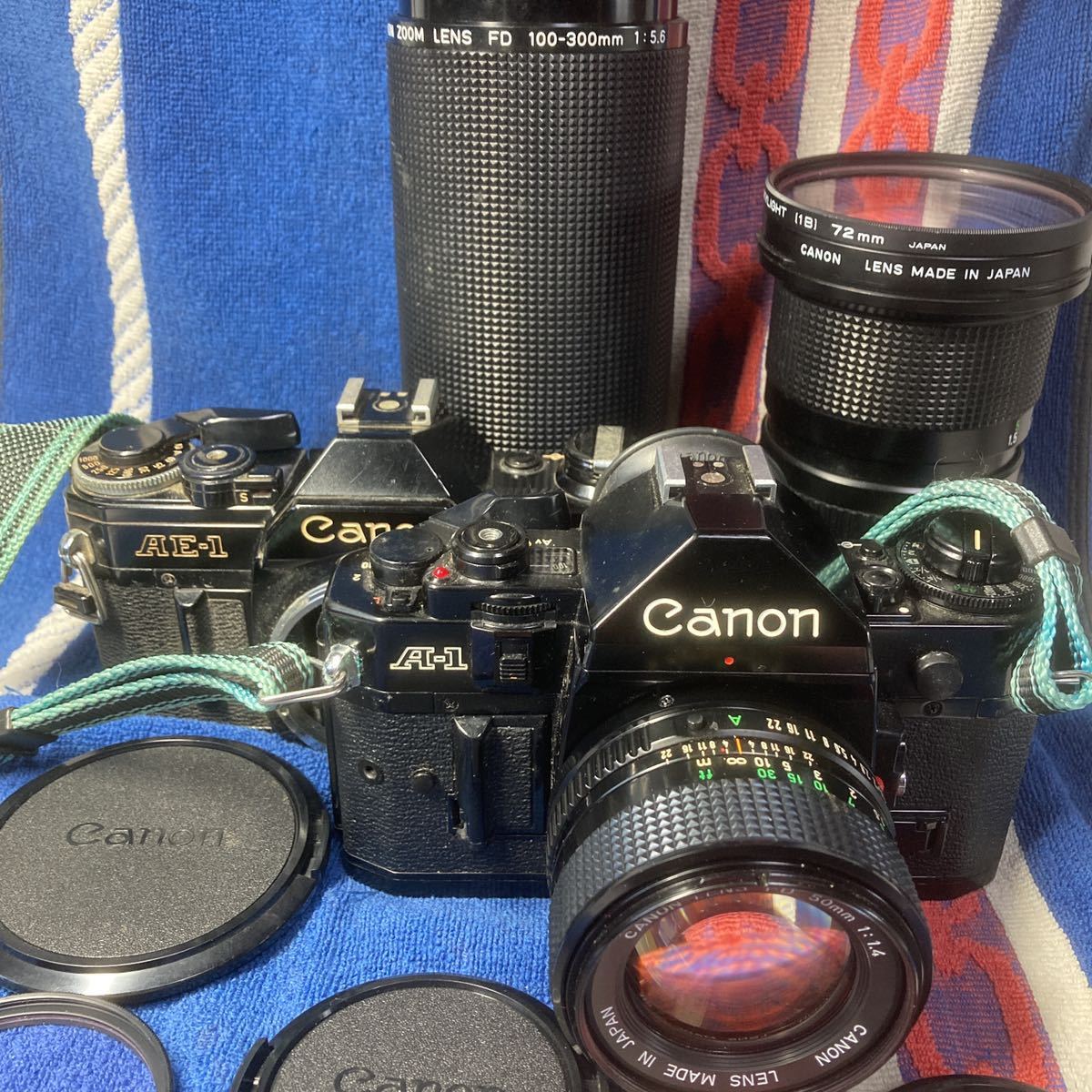 ショッピング買付  f1.4 ボディとFDレンズ50mm A1 canon フィルムカメラ