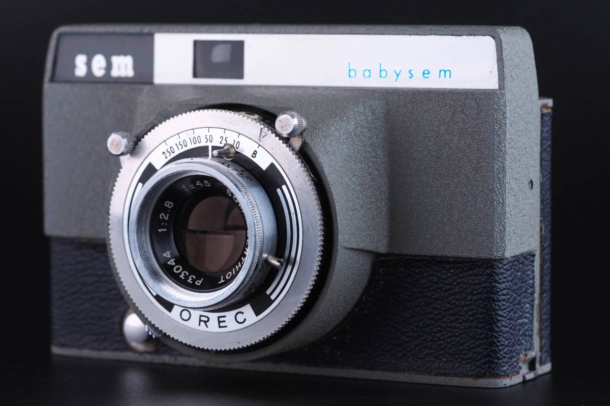 完動】フランス SEM BABYSEM 35mmカメラ SOM BERTHIOT 45mm f2.8
