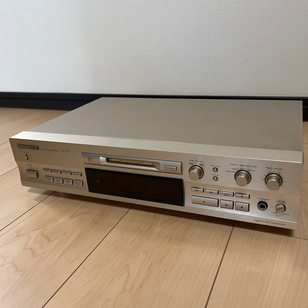 パイオニアMDデッキ MJ-D7 レンズクリーナ付 | laninternet.com.br