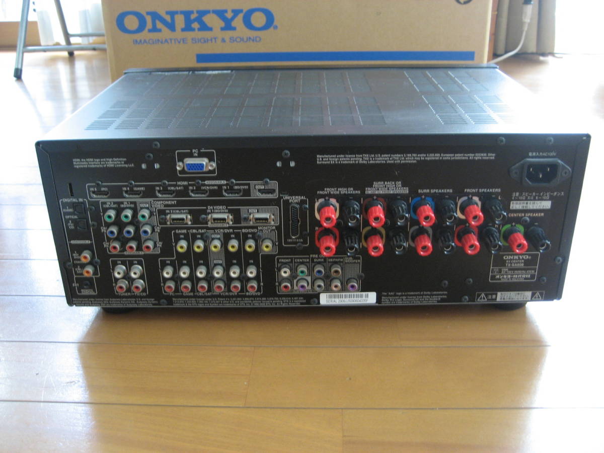 ONKYO TX-SA608 7.1ch AVアンプ-
