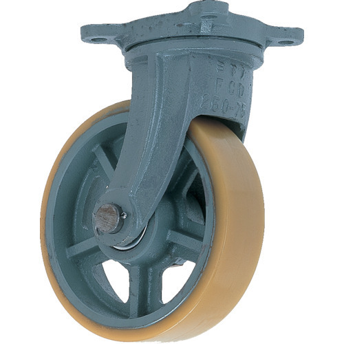 ヨドノ 鋳物重荷重用ウレタン車輪自在車付き UHBG150X75 ＵＨＢーｇ１５０Ｘ７５ 予約 メーカー公式ショップ