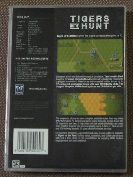 Tigers on the Hunt (Siliconsoft / Matrix) PC DVD-ROM_画像2