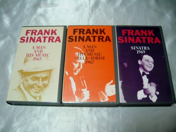 フランク・シナトラ [VHS] ア・マン・アンド・ヒズ・ミュージック1965ほか 音楽番組貴重3本セット_画像1