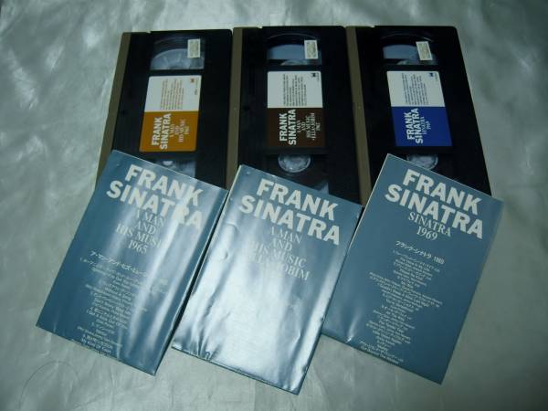 フランク・シナトラ [VHS] ア・マン・アンド・ヒズ・ミュージック1965ほか 音楽番組貴重3本セット_画像3