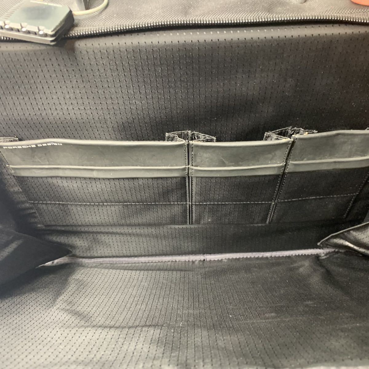 即決☆PORSCHE DESIGN☆レザーコンビビジネスバッグ ポルシェデザイン
