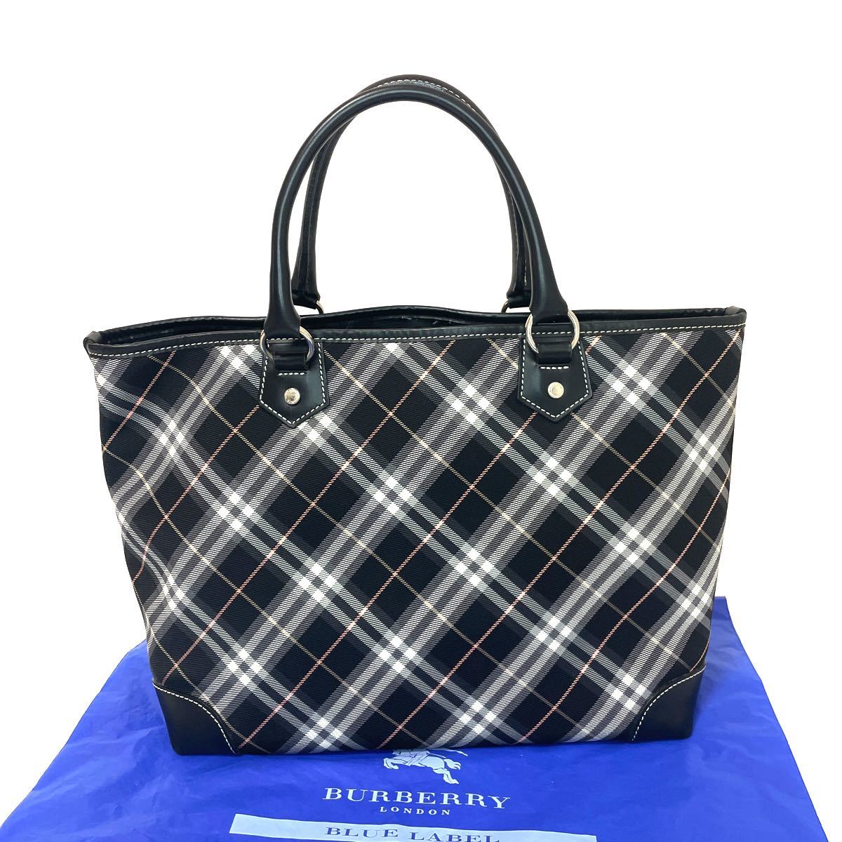 美品 BURBERRY BLUE LABEL バーバリーブルーレーベル チェック柄