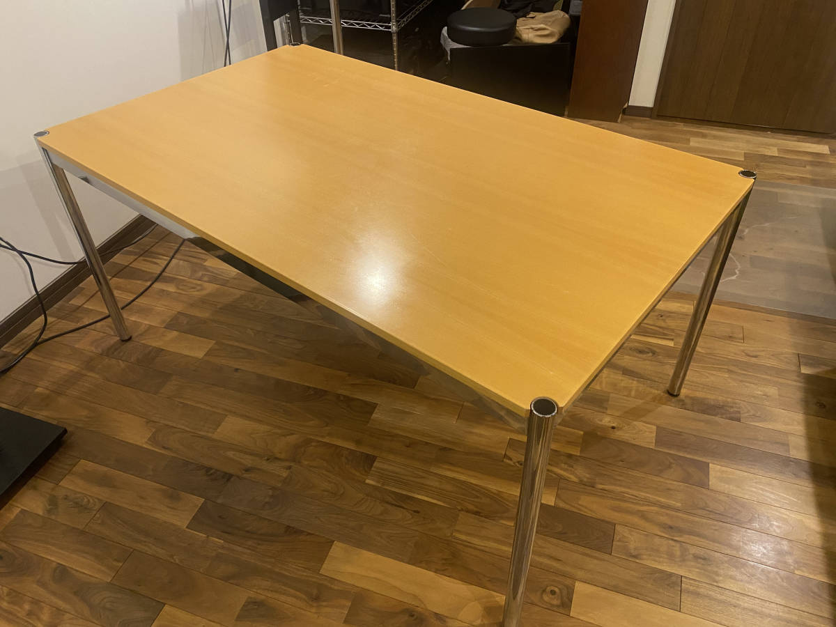 ☆USMハラーテーブル☆W150×D90×H70○ビーチ材○vitra イームズ knoll