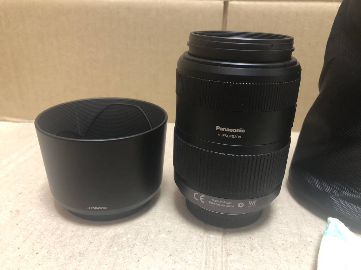 Panasonic.パナソニック.H-FS045200/LUMIX.G VARIO/1:4-5.6/45-200