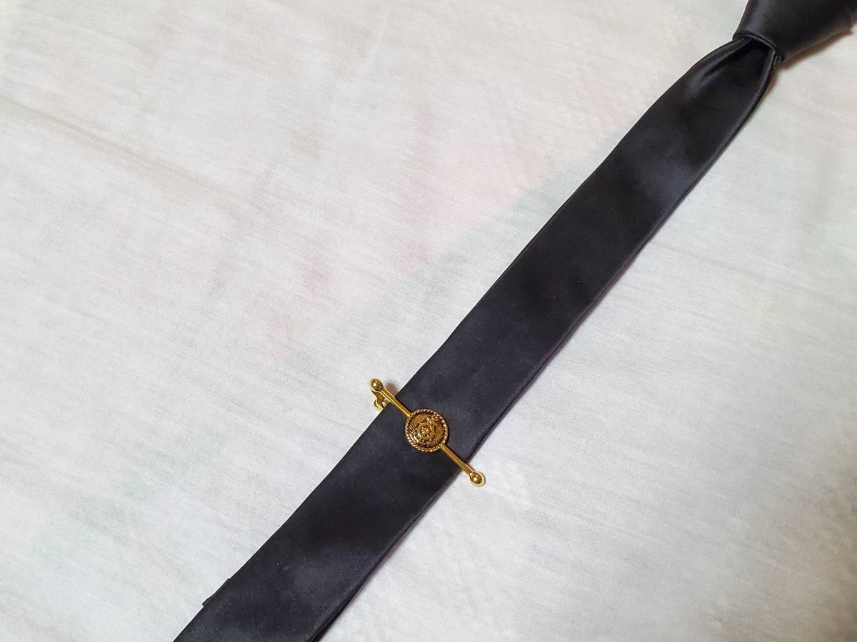 正規レア GUCCIグッチ オールド ロゴ パイレーツ ネクタイピン タイ