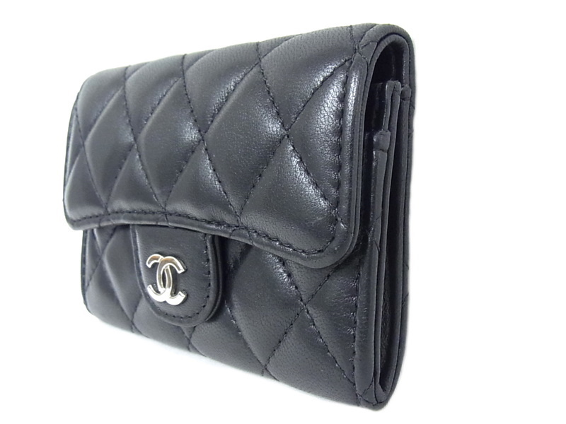 シャネル CHANEL ココマーク カードケース 名刺入れ マトラッセ