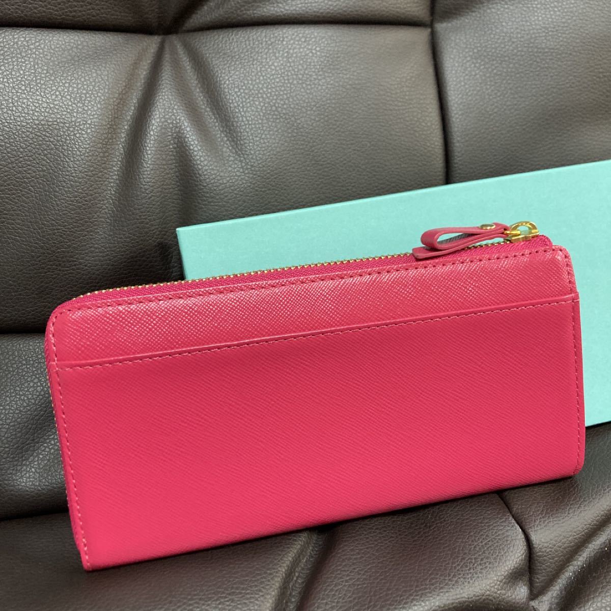 サマンサタバサ 新品 長財布 リボン マゼンダ ピンク