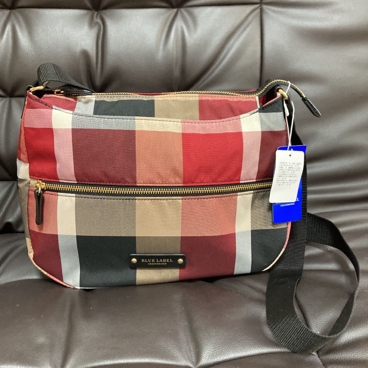 ブルーレーベル クレストブリッジ ショルダー バッグ(¥14,000