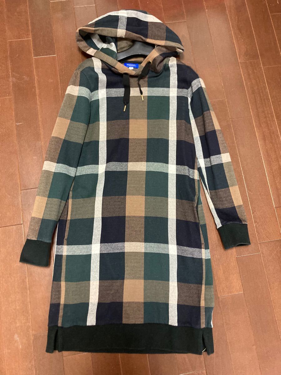 ブルーレーベル クレストブリッジ パーカー ワンピース(¥11,000
