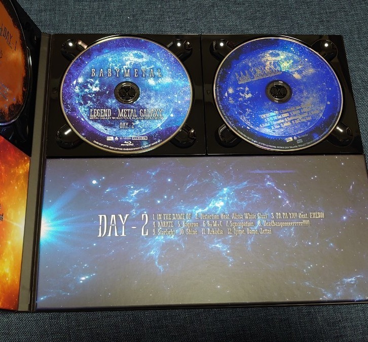 Blu-ray BABYMETAL METAL GALAXY WORLD TOUR ONE LIMITED EDITION