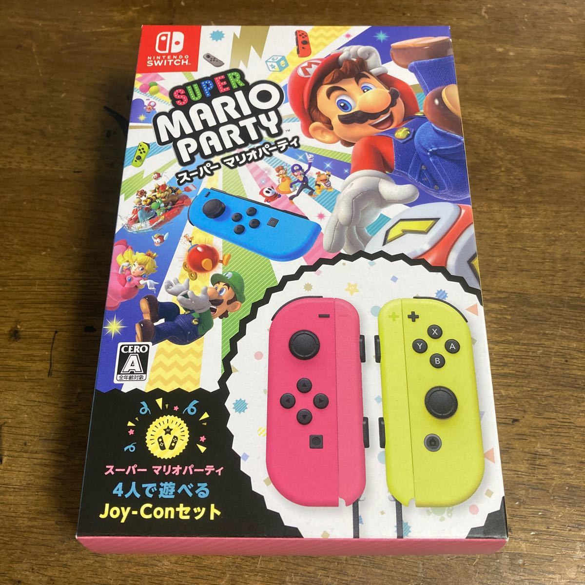スーパーマリオパーティ ジョイコン 新品未使用 switch スイッチ