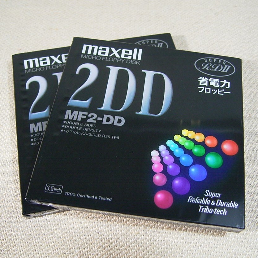 上等 日本製 未使用 未開封品 maxell made in japan MF2-DD 2DD 3.5