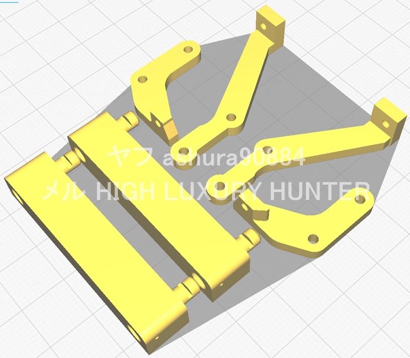 3DプリンタPLA+ ミニッツ 4×4 4ランナー用 ボディ10mmリフトアップ 京商 Kyosho Mini Z 4x4 4RUNNER ハイラックス（送料込み）