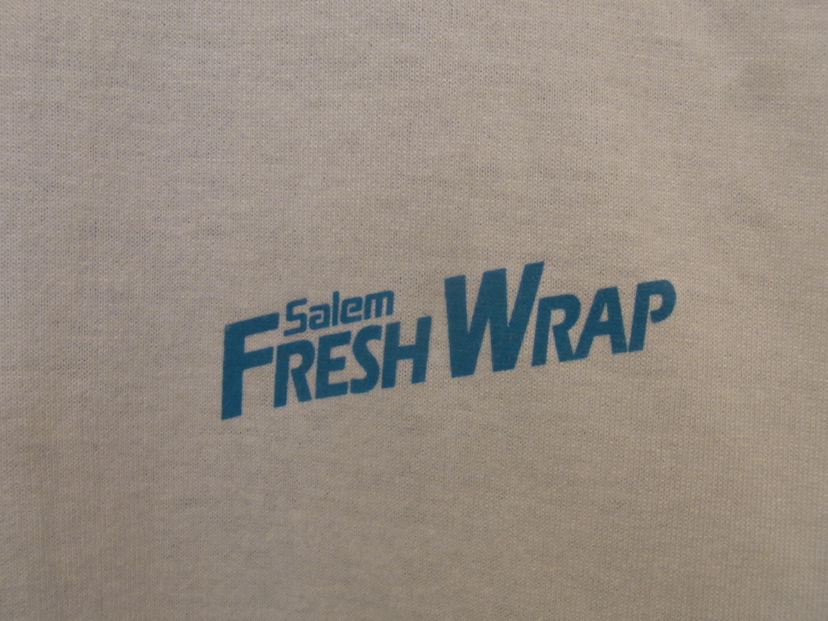 DEADSTCK ビッグサイズ 90'S MADE IN USA SALAM FRESH WARP T-SHIRT SIZE XL 新品 アメリカ製 セーラム Tシャツ 半袖 タバコ 煙草_画像4