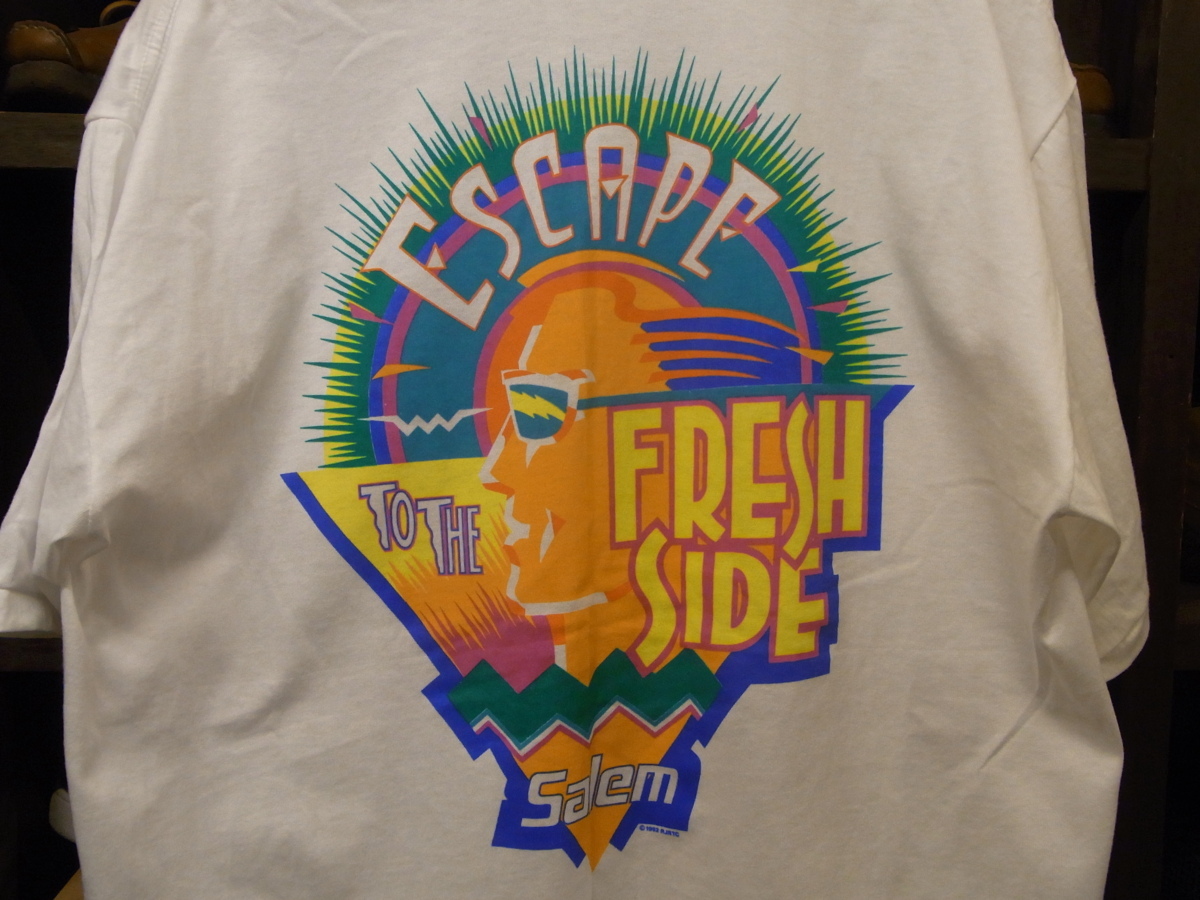 DEADSTCK ビッグサイズ 90'S MADE IN USA SALAM FRESH WARP T-SHIRT SIZE XL 新品 アメリカ製 セーラム Tシャツ 半袖 タバコ 煙草_画像5