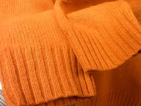 BEAMS wool knitted crew neck sweater SIZE M orange Beams 