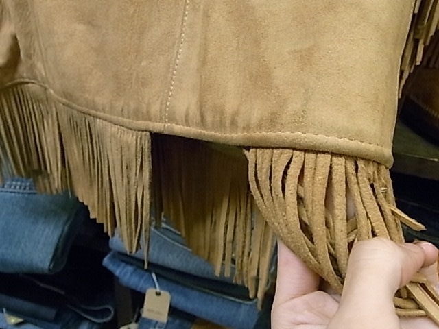 60'S SEARS ROEBUKS 'HERRYBROOKS' FRINGE LEATHER JACKET SIZE M? シアーズ ローバックス フリンジ レザー ジャケット ヴィンテージ_画像8