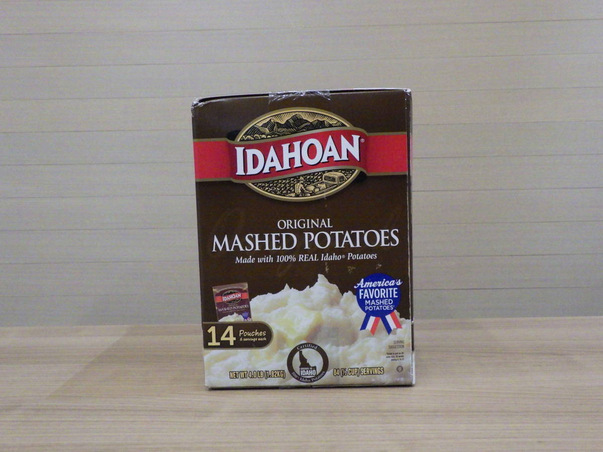 送料無料/新品 アイダホアン オリジナル マッシュポテト 130g x 14袋 コストコ ポイント消化 クーポン 送料無料/新品 アイダホアン オリジナル マッシュポテト 130g x 14袋 コストコ ポイント消化 クーポン