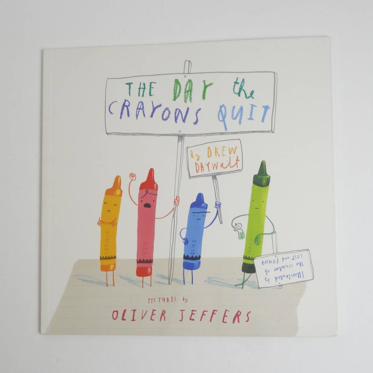 【英語】クレヨンからのおねがい! ★ドリュー デイウォルト★The Day The Crayons Quit★Drew Daywalt★Oliver Jeffers★洋書絵本［18］_画像1