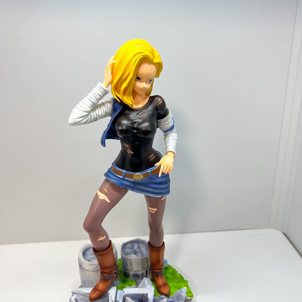 Yahoo!オークション - 366個限定ドラゴンボール18号ガレージキット透けver