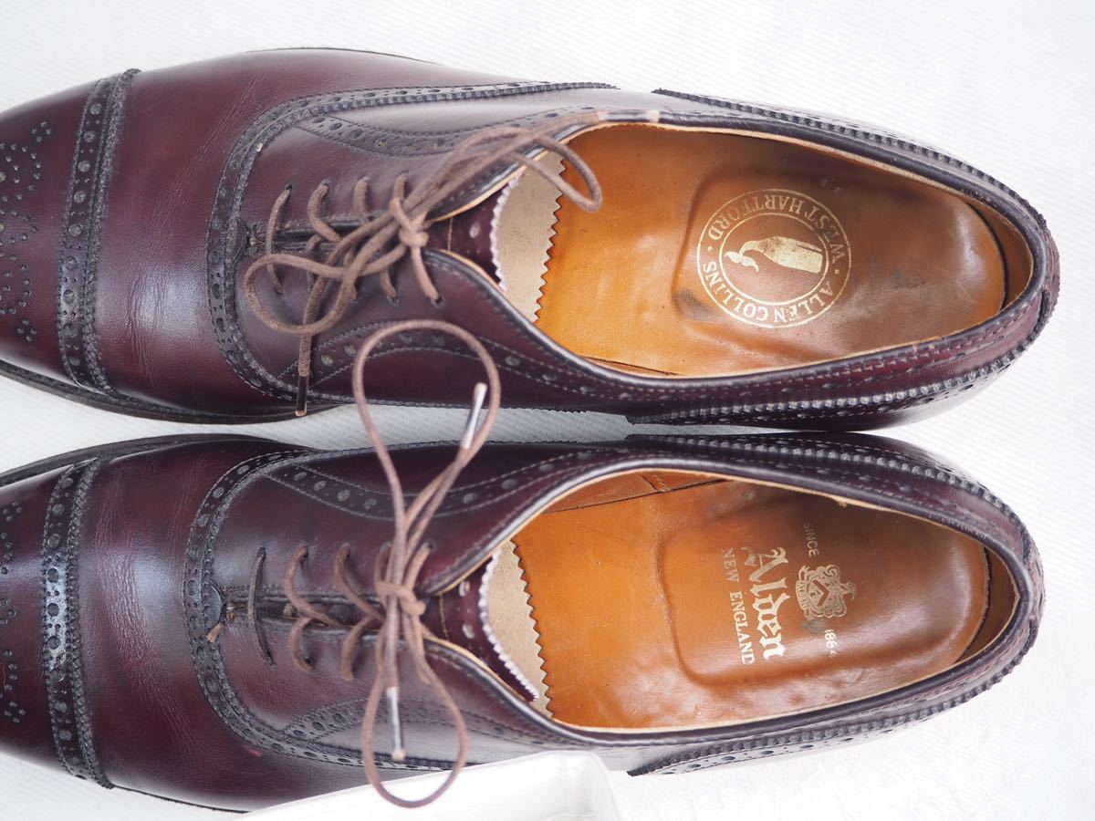 Alden オールデン 908 メダリオン チップバル 7D Medallion Alden オールデン 908 メダリオン チップバル 7D Medallion