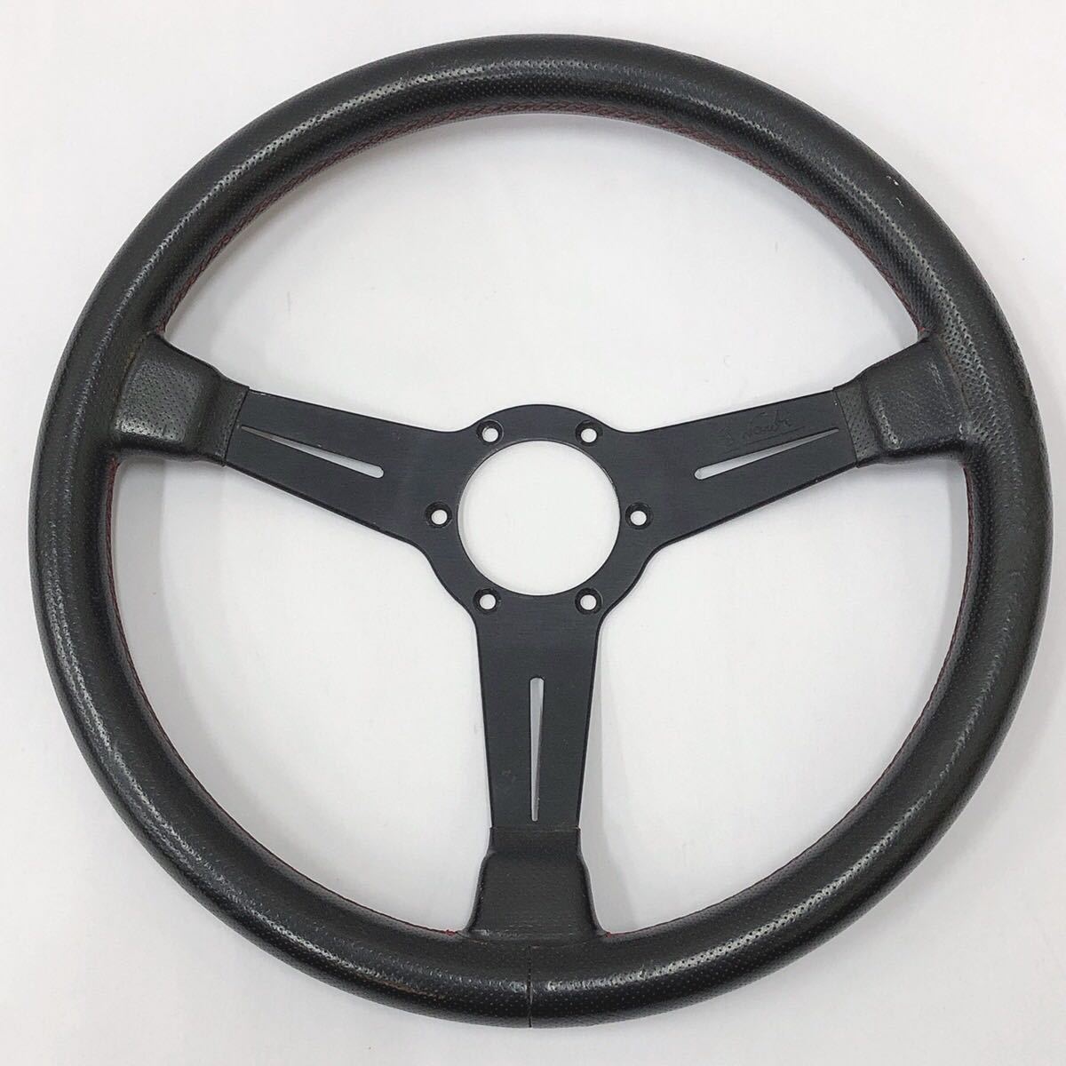 NARDI ナルディ レザー ステアリング ハンドル イタリア製 ブラック