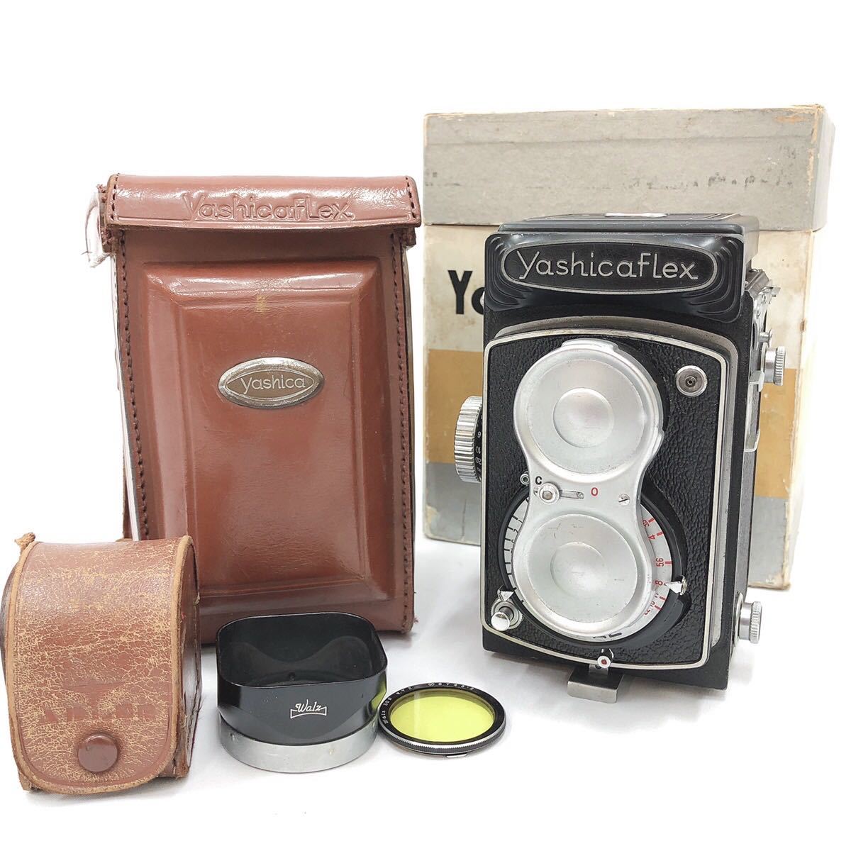信用YASHICAFLEX 2眼レフカメラ フィルムカメラ | socearq.org