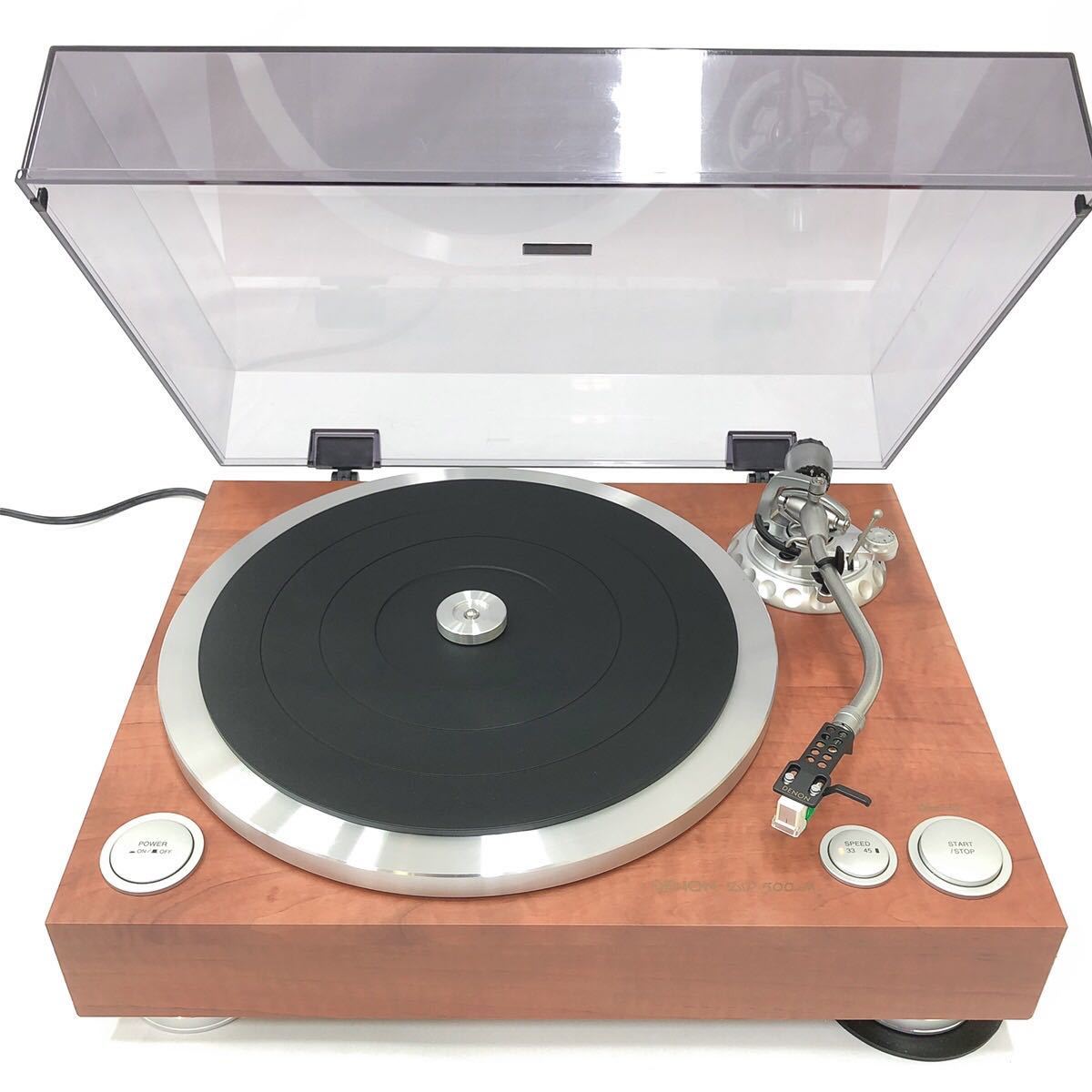 美品 動作品 DENON デノン DP-500M レコードプレーヤー ターンテーブル