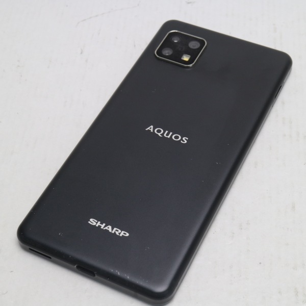 美品 SIMフリー SH-M15 AQUOS sense4 ブラック 即日発送 スマホ 白ロム