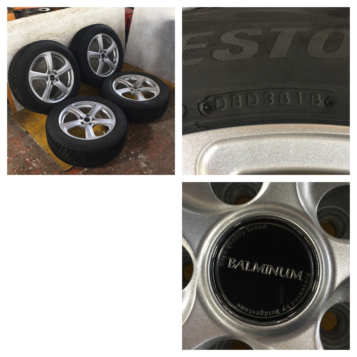 ヤフオク! - 1 BRIDGESTONE BLIZZAK DM V2 225/60R18 9.5分目...