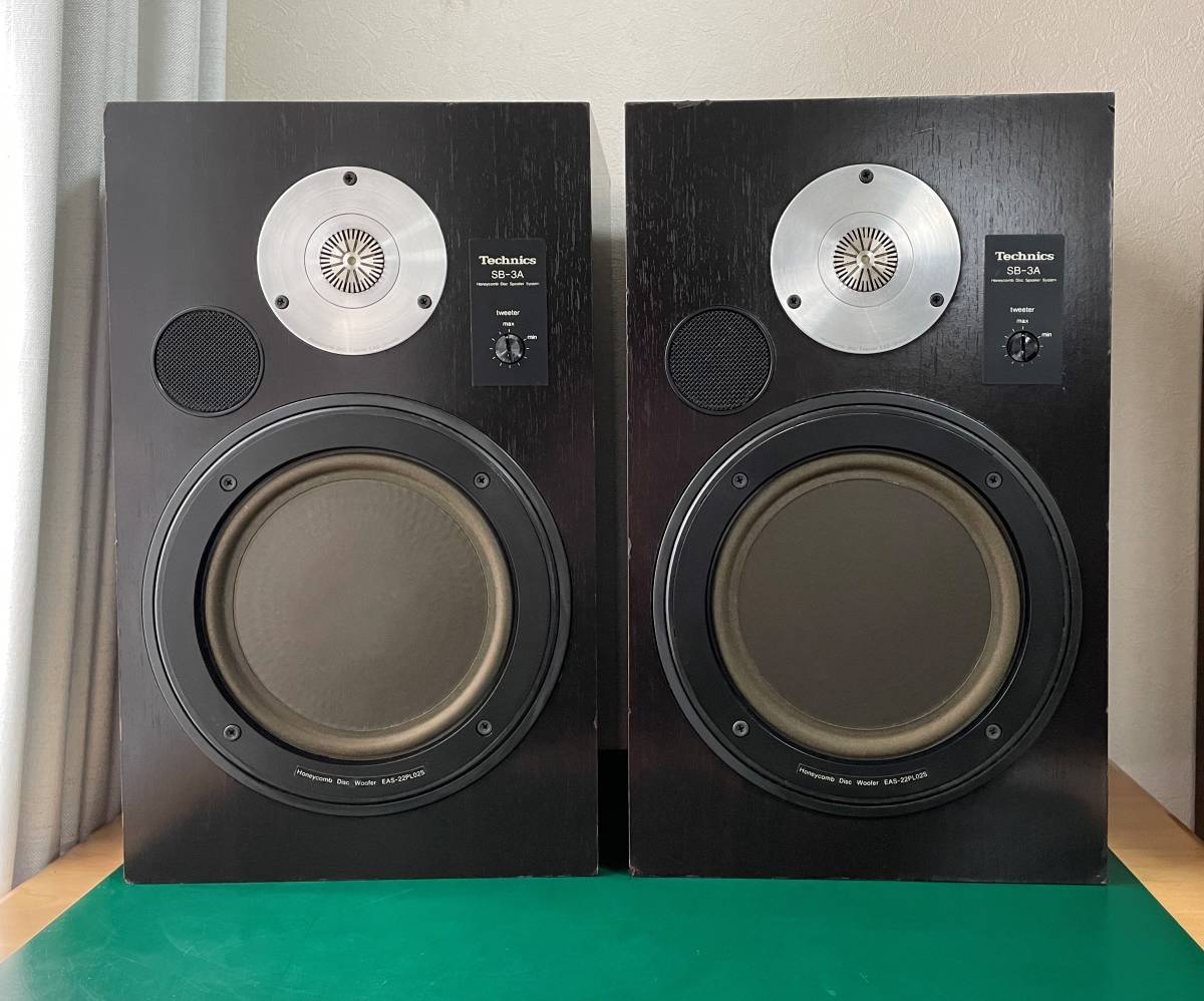 Yahoo!オークション - Technics SB-3A 2ウェイ・2スピーカー Yahoo!オークション - Technics SB-3A 2ウェイ・2スピーカー