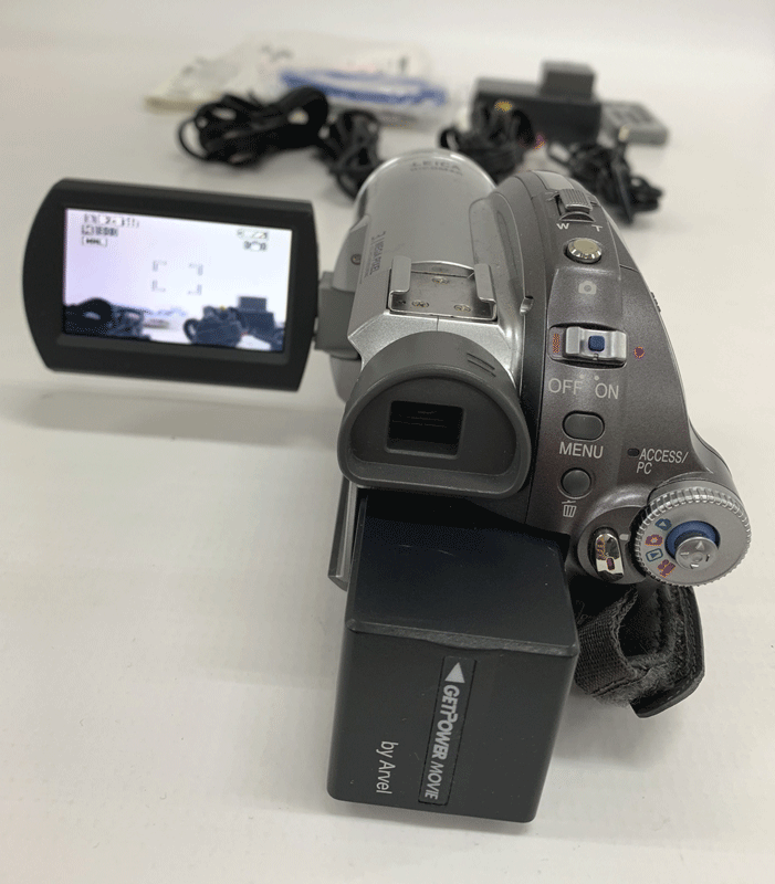 【中古】Panasonic VDR-D310 DVDビデオカメラ《ジャンク扱い》【家電】【山城店】O1311_画像2