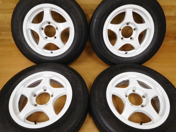 12-289◇キレイ!! 希少☆OZレーシング クロノ☆16in5.5J+23☆ジムニー