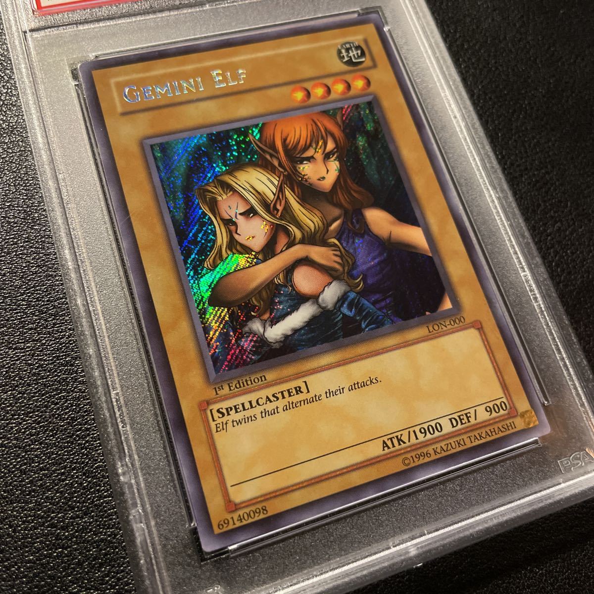 遊戯王 PSA10 ヂェミナイエルフ 旧アジア版 シークレットレア 1st 亜版 Yahoo!オークション - 完全美品 PSA10/GEM MINT 遊戯王