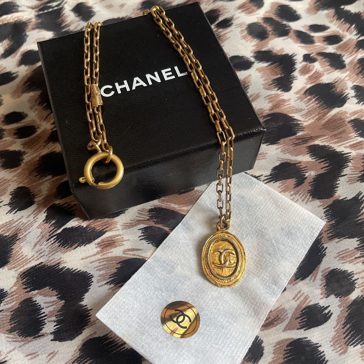 レア シャネル Chanel ココマーク ゴールド ネックレス CAMBOM