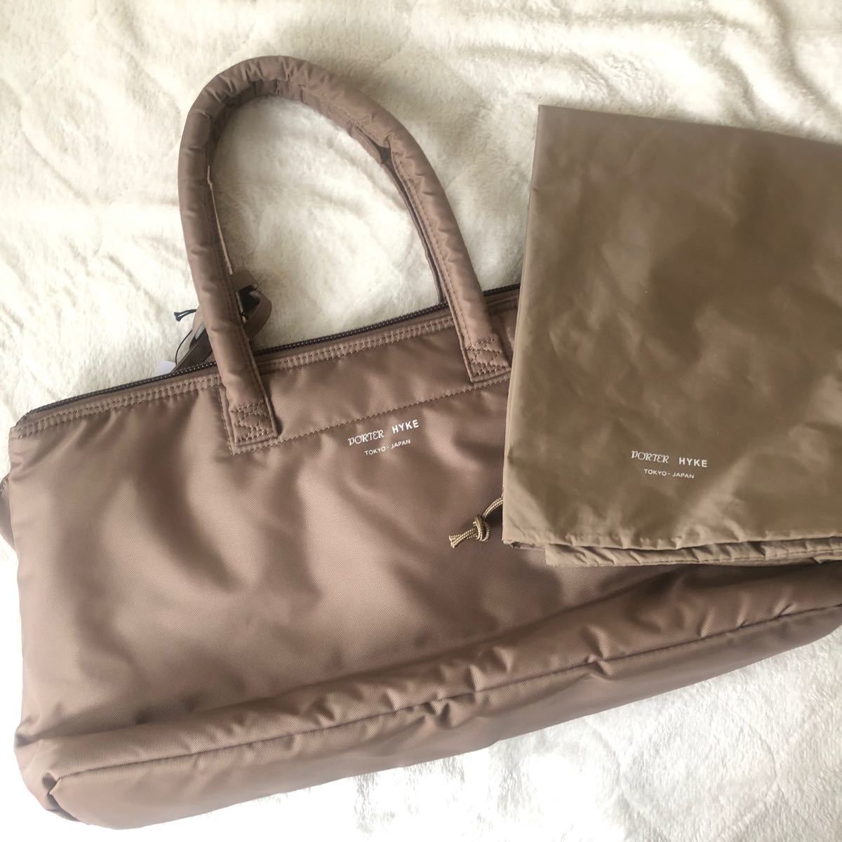 HYKE × PORTER HELMET BAG S ベージュ 新品 equaljustice.wy.gov