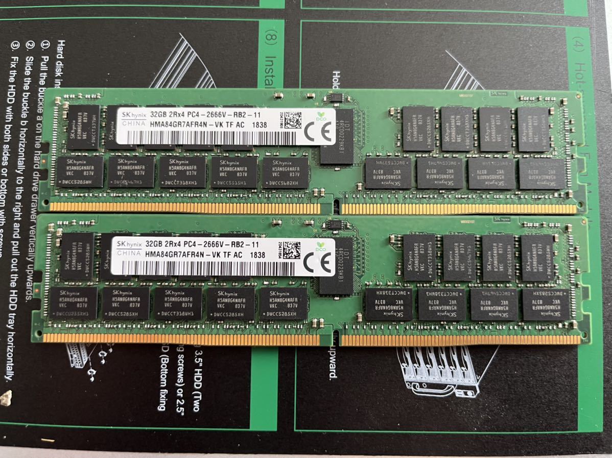 国内配送】 メモリ DDR4 ECC Registered 32GBx8枚 計256GB asakusa.sub.jp
