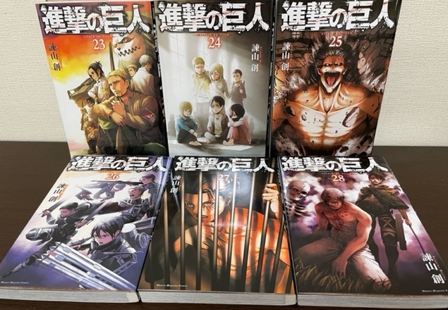 進撃の巨人 23巻~34巻 の商品詳細 ヤフオク!
