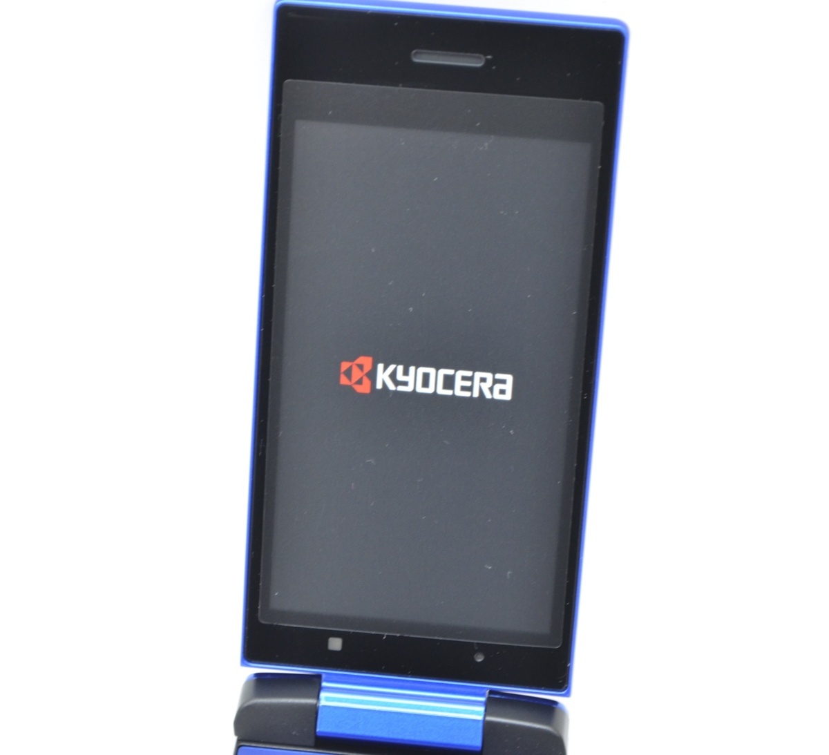 Y mobile 京セラ DIGNO ケータイ 502KC ブルー ワイモバイル(携帯電話 