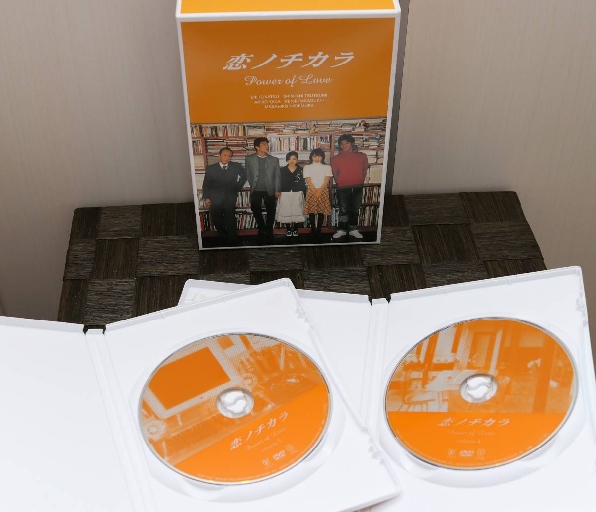 送料無料】恋ノチカラ DVD-BOX(4枚組/特典映像アリ) www.lram-fgr.ma