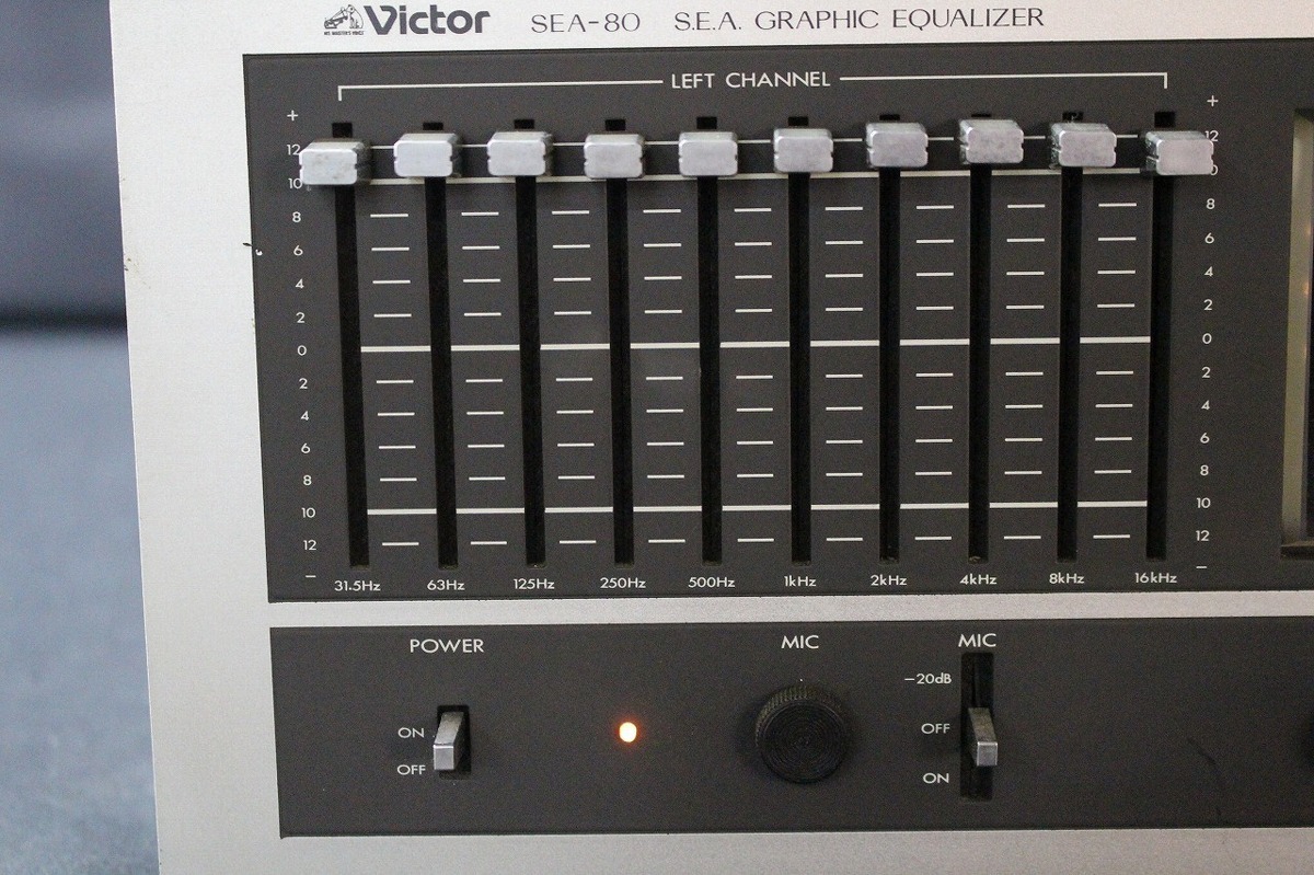 Victor SEA-80 グラフィックイコライザー | オーディオの買取屋 Victor SEA-80 グラフィックイコライザー | オーディオの買取屋