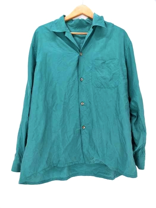 URU(ウル) 21SS OPEN COLLAR LONG-SLEEVE SHIRTS メンズ JPN:2 古着