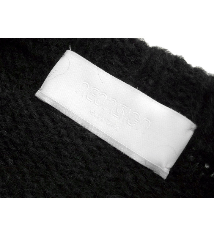 ネオンサイン NEONSIGN □ 【 N1546 Ne QUILTED MOHAIR JUMPER
