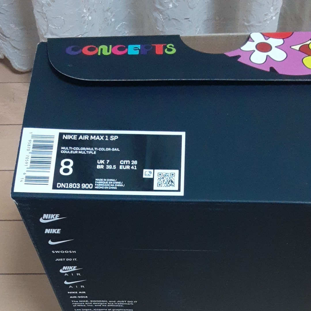 ☆26.0cm Concepts × Nike Air Max 1 Heavy コンセプツ × ナイキ エア