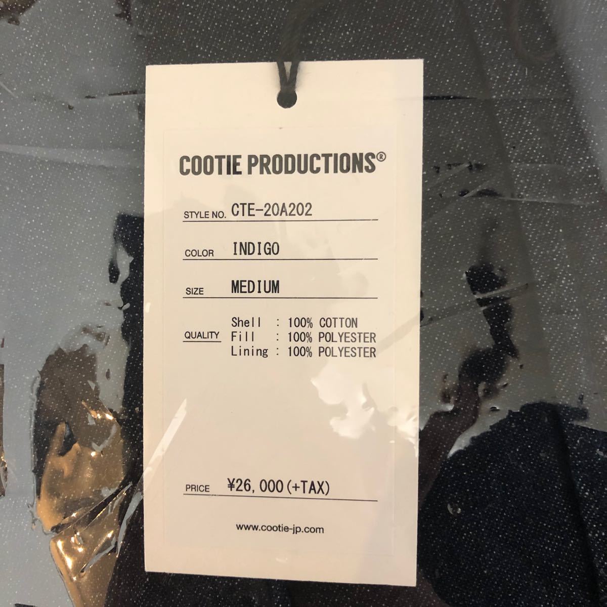 COOTIE Denim Quilting Shirt Jacket | michiemee.ca